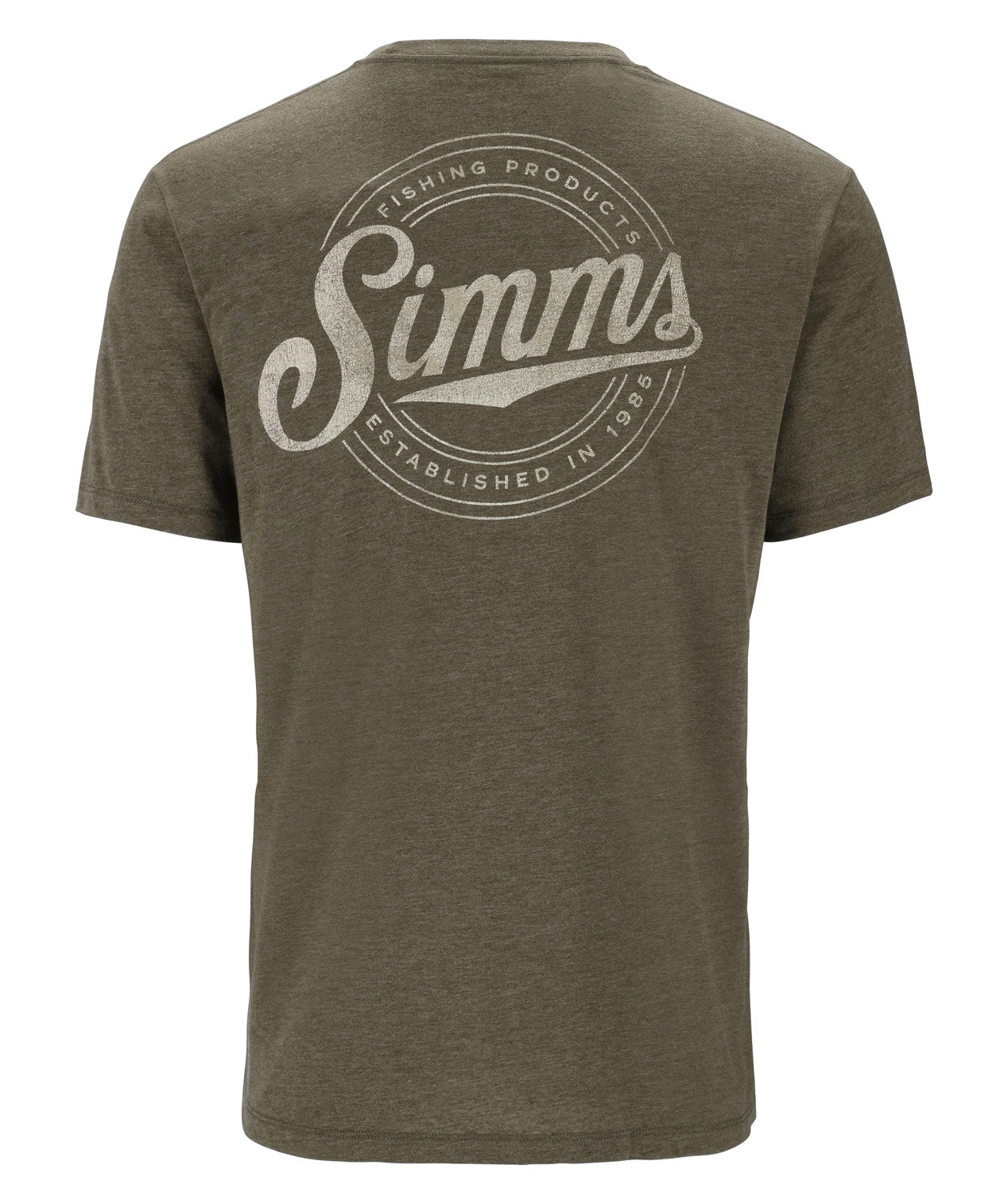 Simms Circle Lockup T Shirt