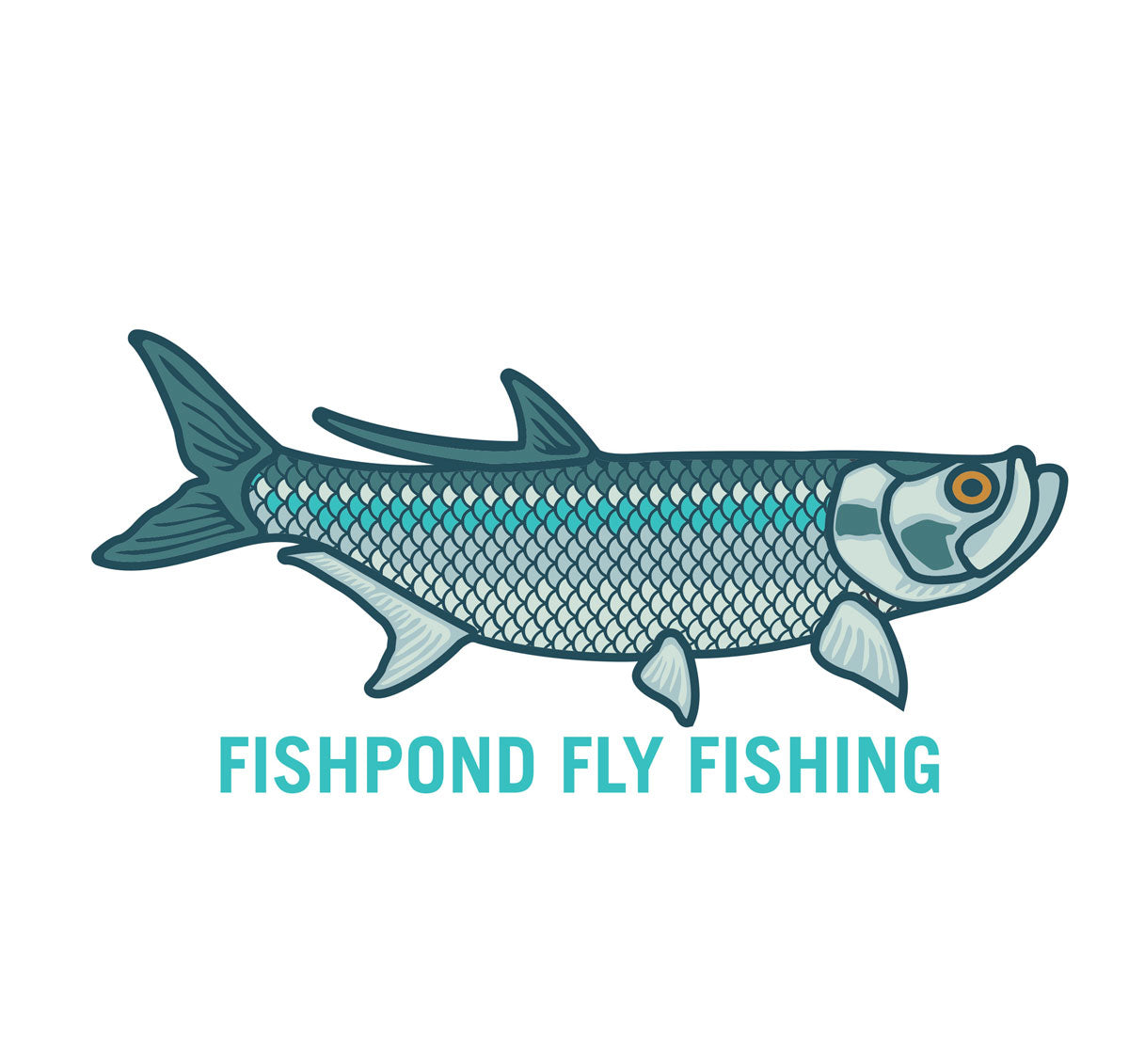 Fishpond Boca Sticker