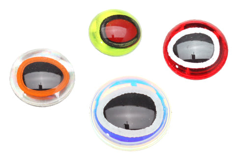 Oval Pupil 3D Adhesive Eyes