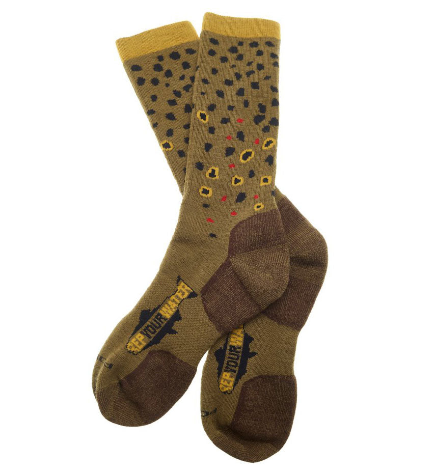 Rep Your Water Trout Socks