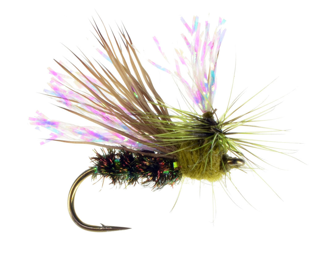 Crystal Flash Caddis - Multiple Colors