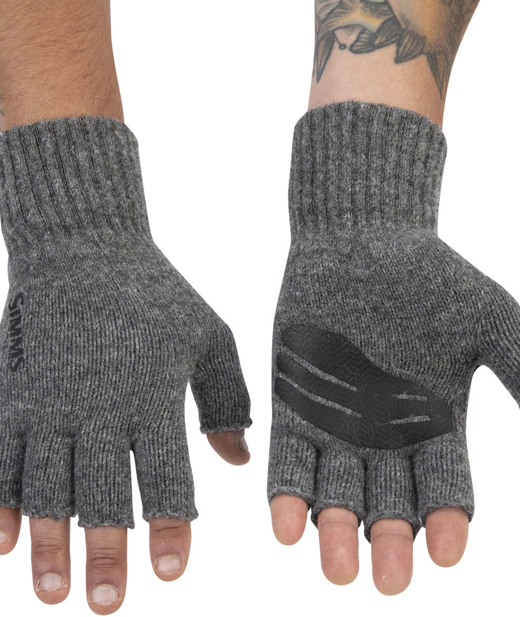 Simms Wool Half Finger Mitt