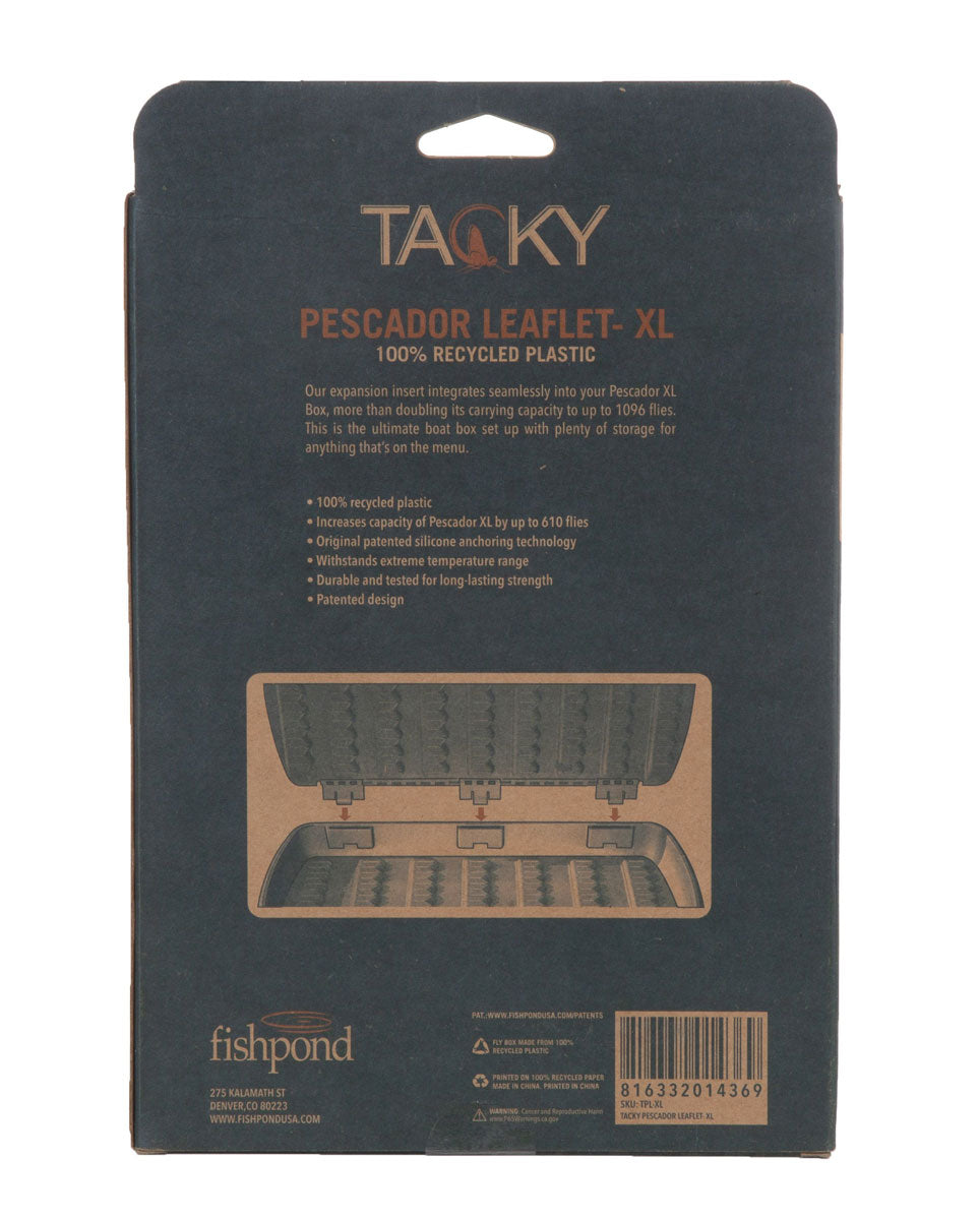 Fishpond / Tacky Pescador Leaflet XL