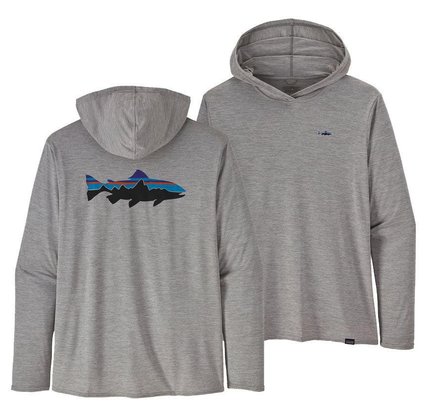 Patagonia LS Capaline Cool Daily Fish Graphic Shirt 