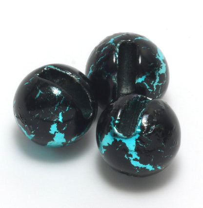 Crackle Slotted Tungsten Beads