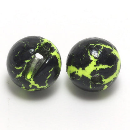 Crackle Slotted Tungsten Beads