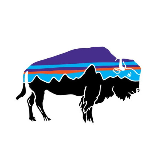 Patagonia Fitz Roy Bison Sticker