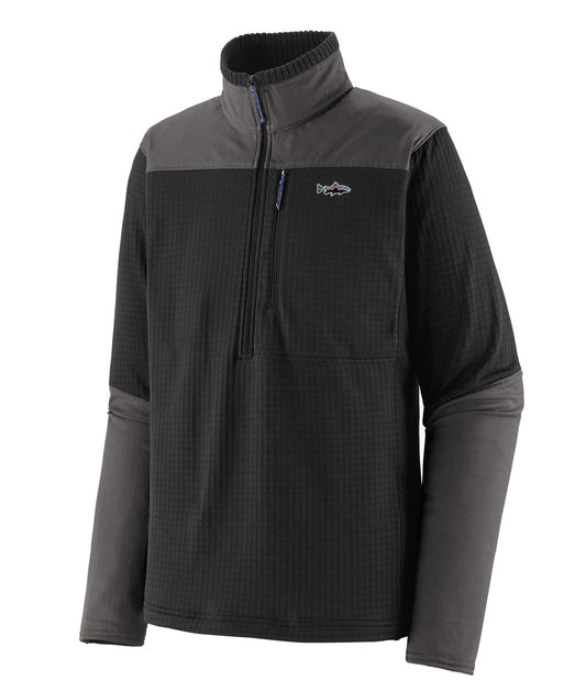 Patagonia LS R1 Fitz Roy 1/4 Zip