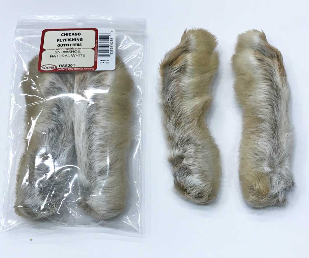 Snowshoe Rabbits Foot 2 Per Pack