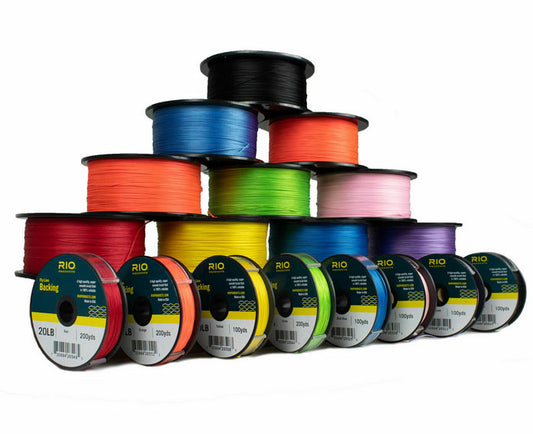 Rio Colored Dacron Backing - 20 LB 200 Yd Spools