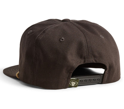 Howler Unstructured Snapback : Travelin' Fish : Antique Black