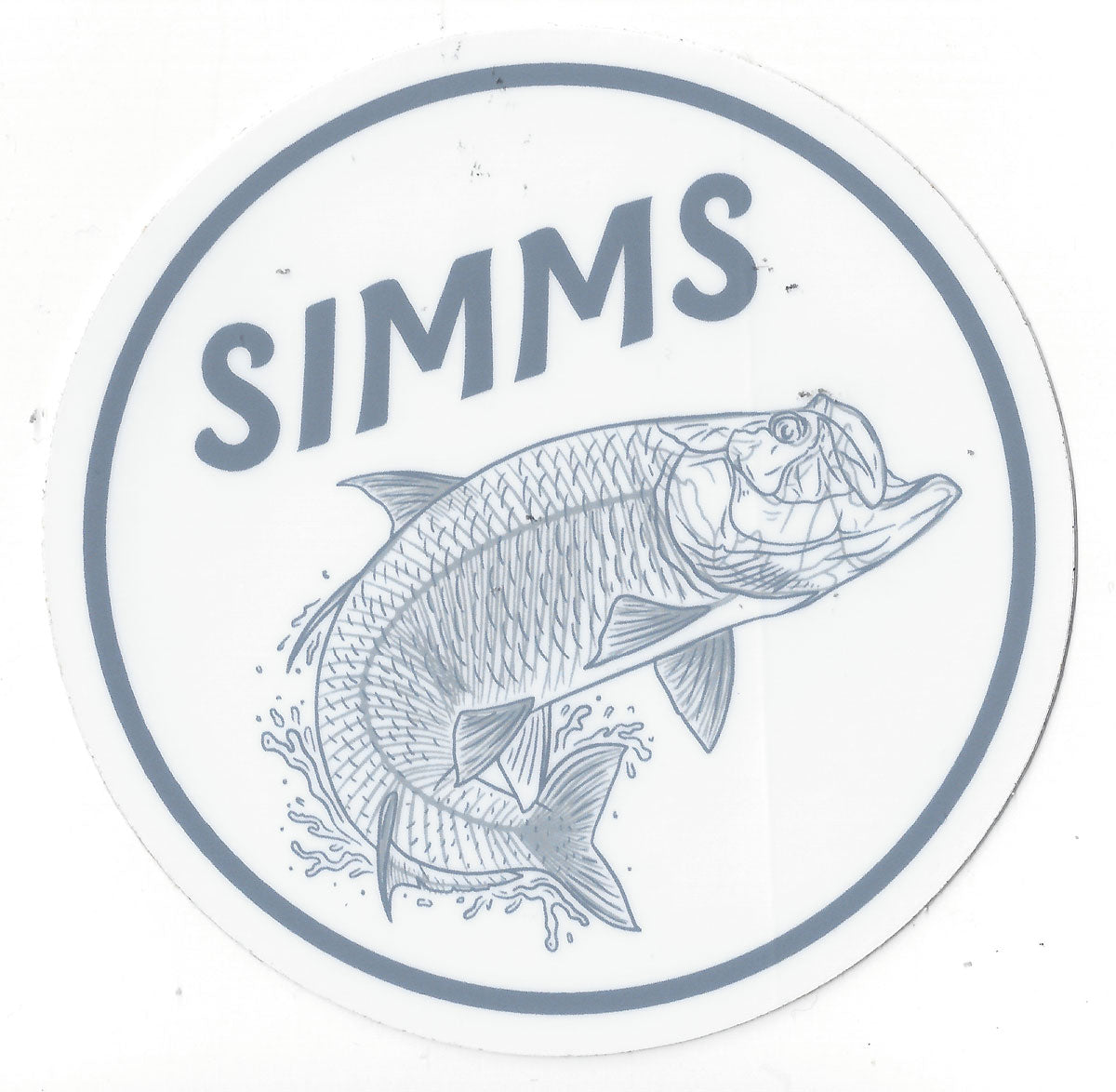 Simms Tarpon Bones Sticker