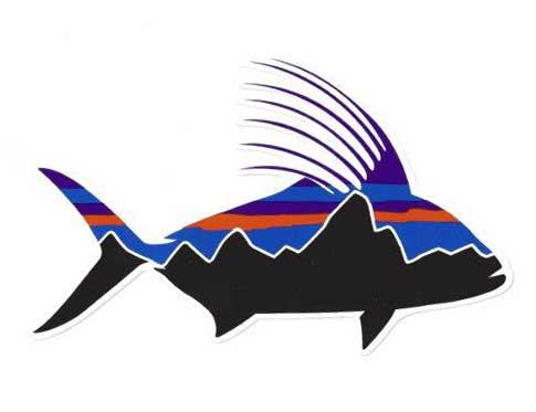 Patagonia Fitz Roy Roosterfish Sticker