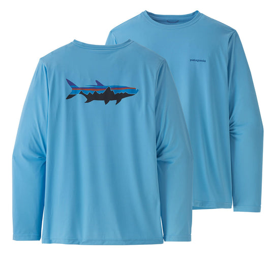 Patagonia LS Capaline Cool Daily Fish Graphic Shirt 