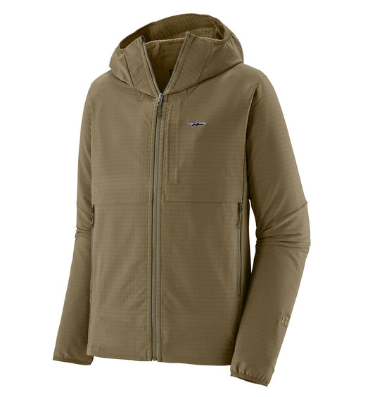 Patagonia Men's R1 TechFace Fitz Roy Trout Hoody