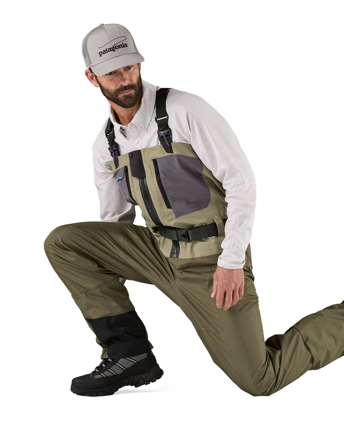 Patagonia Swiftcurrent Traverse Zip Front Waders