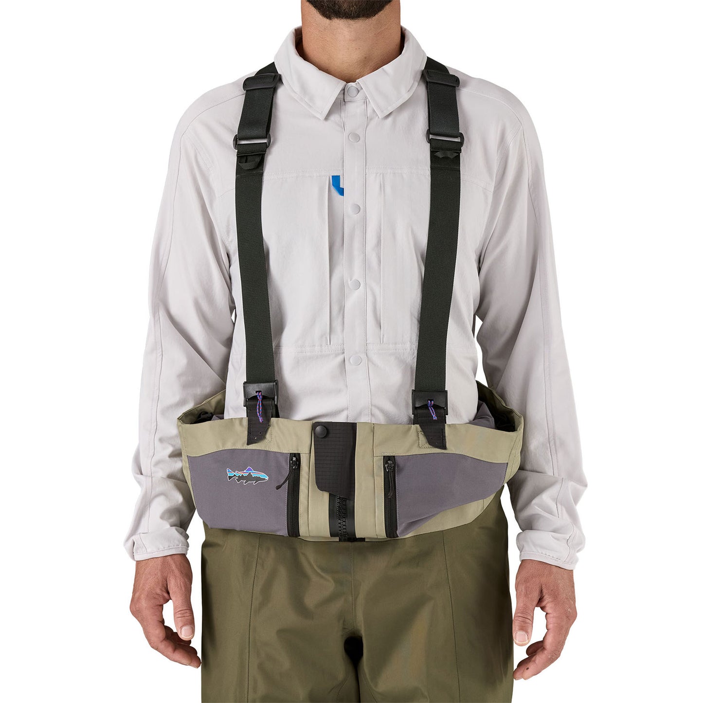 Patagonia Swiftcurrent Traverse Zip Front Waders