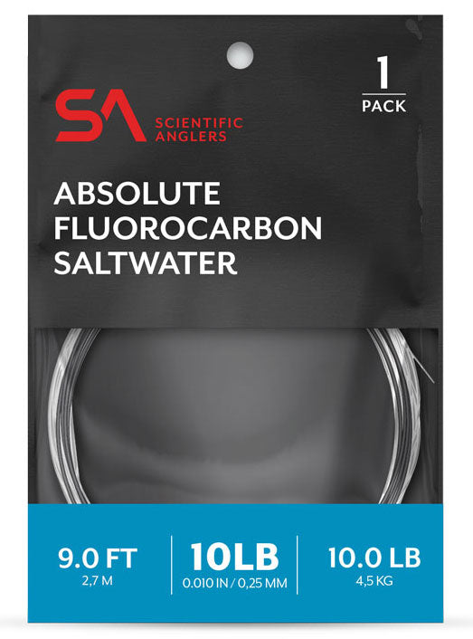 SA Absolute Saltwater Fluorocarbon Leader