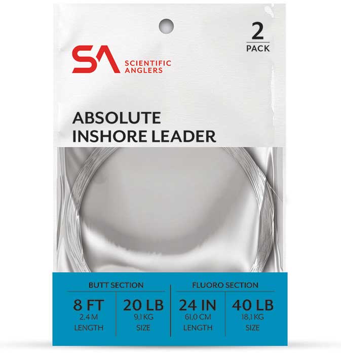 Scientific Anglers Absolute Inshore Leader 2 Pk