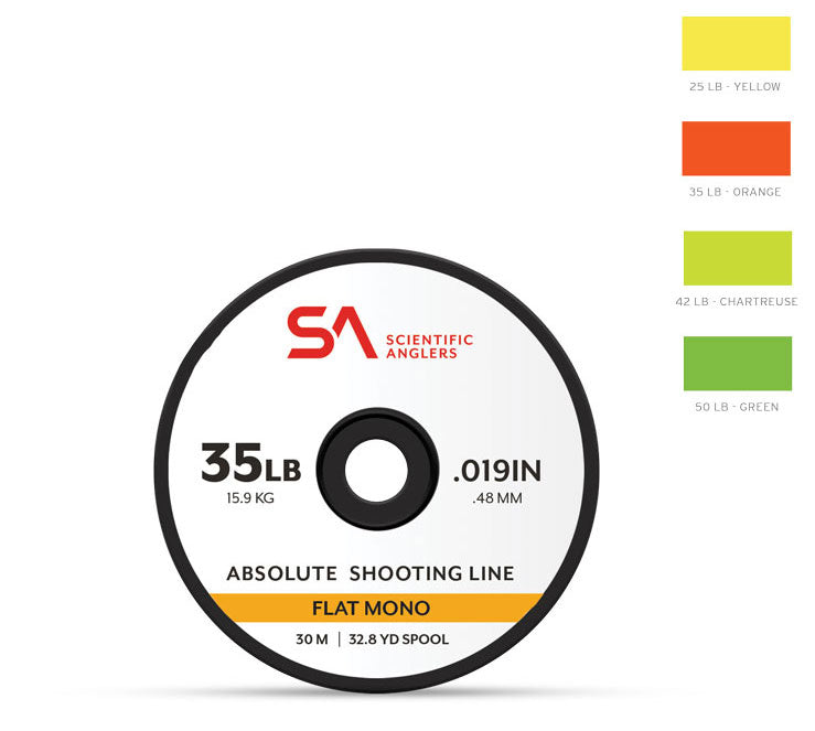 Scientific Anglers Absolute Shooting Line - Flat Mono