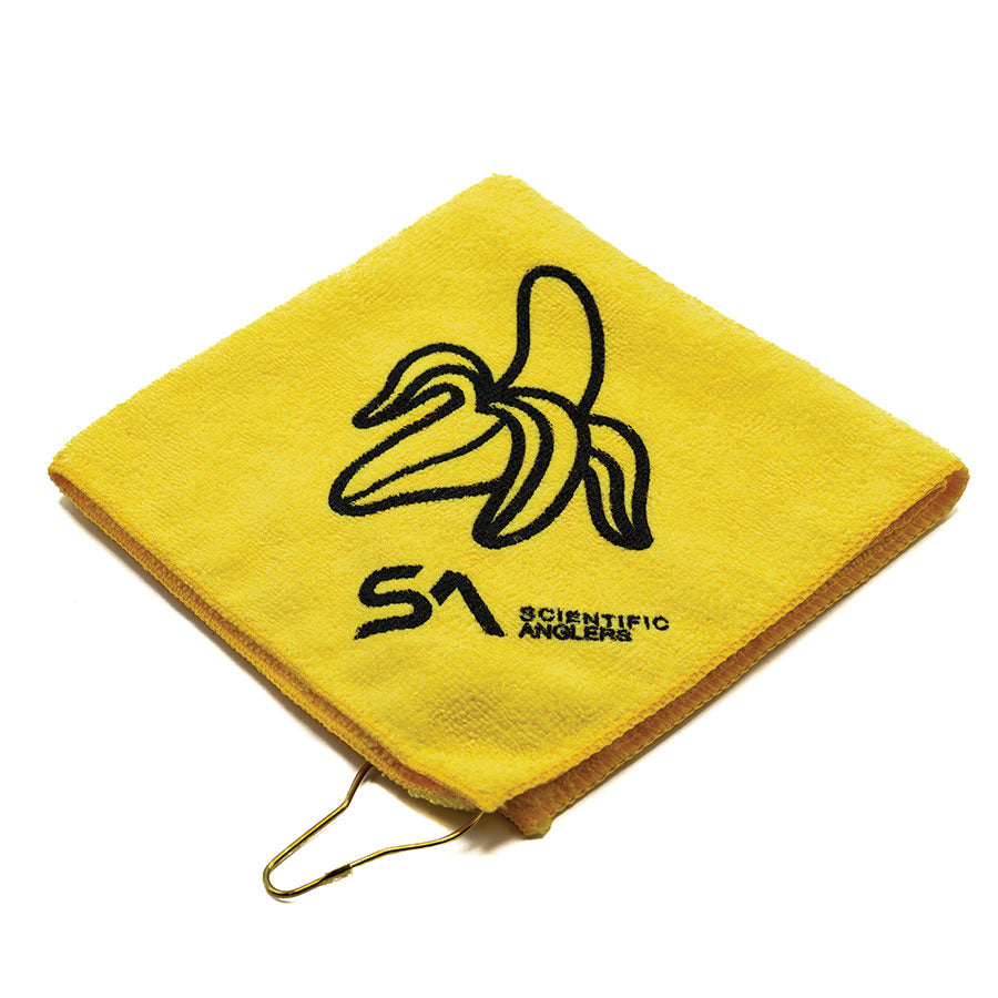 Scientific Anglers Banana Yellow Hand Towel