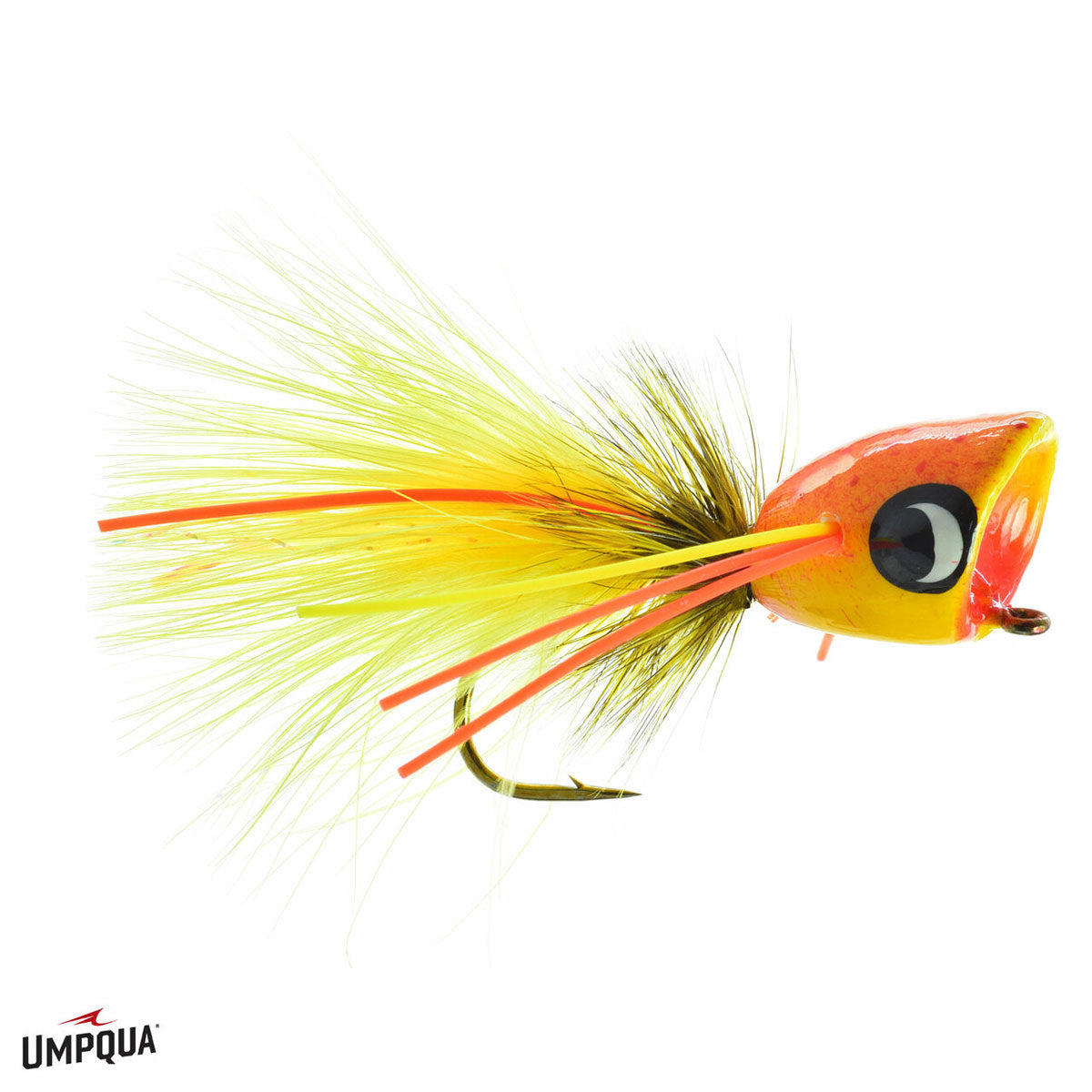 Umpqua Bass Popper Colonel Mustard