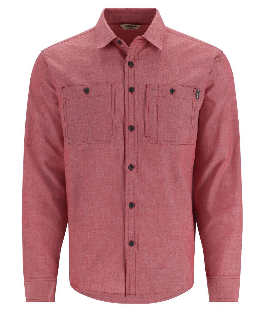 Simms Cutbank Chambray LS Shirt