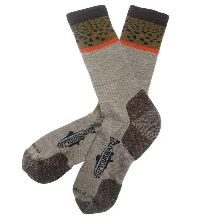 Rep Your Water Trout Socks