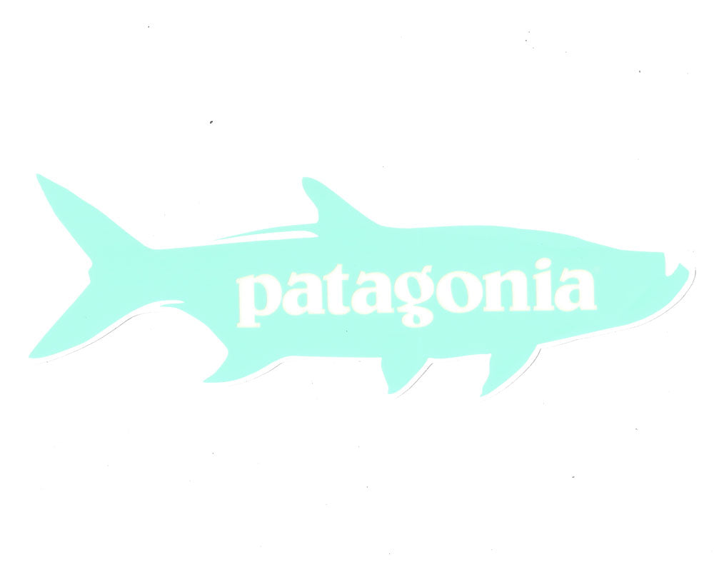 Patagonia Tarpon Sticker - Blue