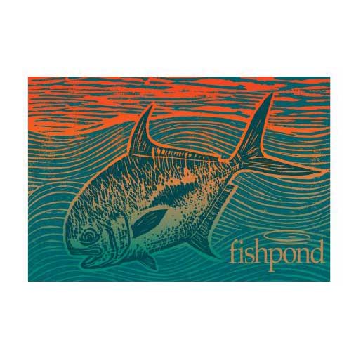 Fishpond Permit Paradise Sticker