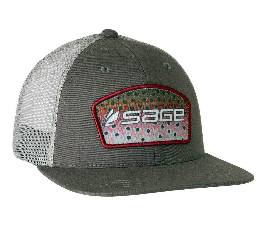 Sage Patch Trucker Rainbow