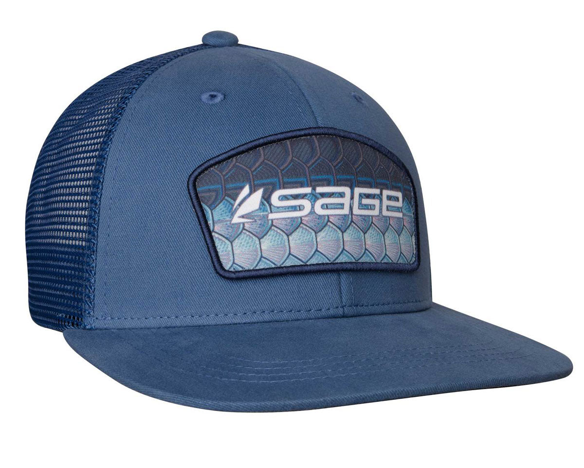 Sage Patch Trucker Tarpon