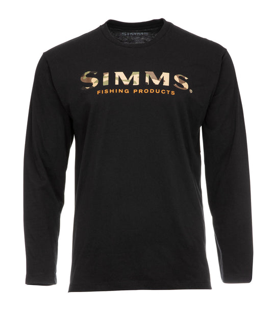 Simms LS Logo Tee Shirt