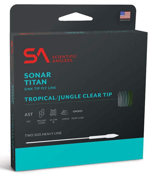 SA Sonar Titan Tropical Jungle Clear Tip