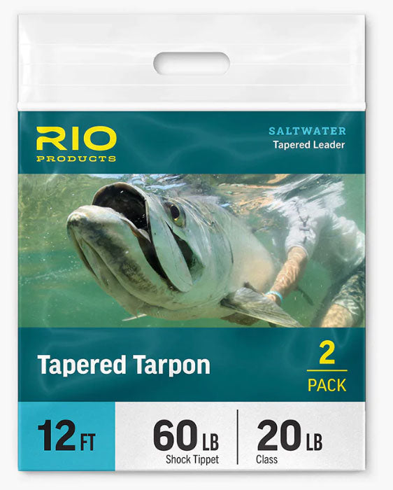 Rio Tapered Tarpon Leader - 2 Pack