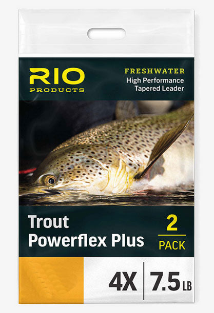 Rio Powerflex Plus Leader - 2 Pack