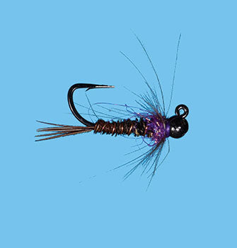 Tungsten Jig Pheasant Tail Purple