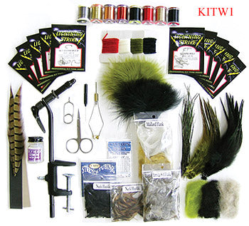 Wapsi Deluxe Fly Tying Starter Kit